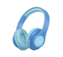 Навушники накладні XO BE54 Cartoon Kids Headphones Сині mag-6975837583276147325