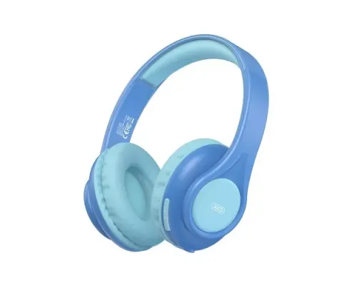 Навушники накладні XO BE54 Cartoon Kids Headphones Сині mag-6975837583276147325