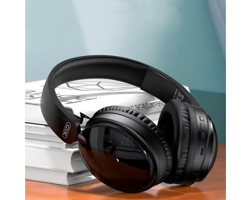 Навушники накладні XO BE36 Crystal Clear Over-Head Bluetooth Headphones Чорні mag-692068083188319108