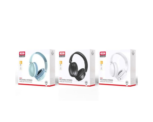 Навушники накладні XO BE36 Crystal Clear Over-Head Bluetooth Headphones Чорні mag-692068083188319108