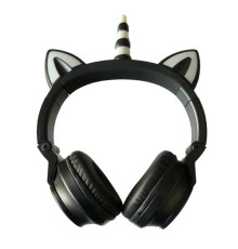 Навушники bluetooth LED UNICORN Black ( STN27K) mag-200000134194042823