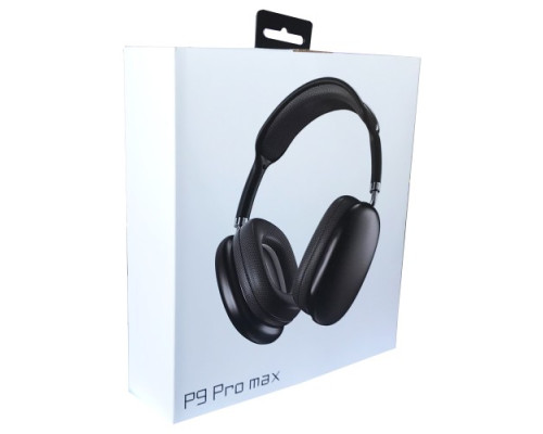 Навушники bluetooth P9 Pro max чорні mag-2000001487181133881