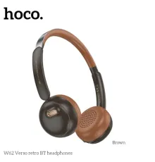 Навушники накладні HOCO W62 Verso retro BT headphones Brown mag-6942007648134144427