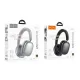 Навушники накладні HOCO W63 Triunfo ANC BT headphones(App) silver mag-6942007670494153041
