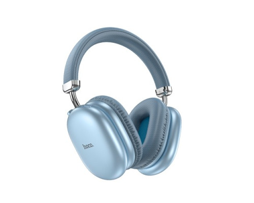 Навушники накладні HOCO W35 Max Joy BT5.3/90hours Sky Blue mag-6942007625616141565