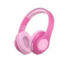 Навушники накладні XO BE54 Cartoon Kids Headphones Рожеві mag-6975837583337147327