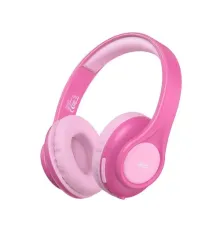 Навушники накладні XO BE54 Cartoon Kids Headphones Рожеві mag-6975837583337147327