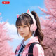 Навушники накладні XO BE38 Cats Ear Colourful Lights Headband Рожевий mag-692068084029860111