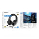 Навушники дротові BOROFONE BO109 Bountiful gaming headphones чорні mag-6941991117077139545