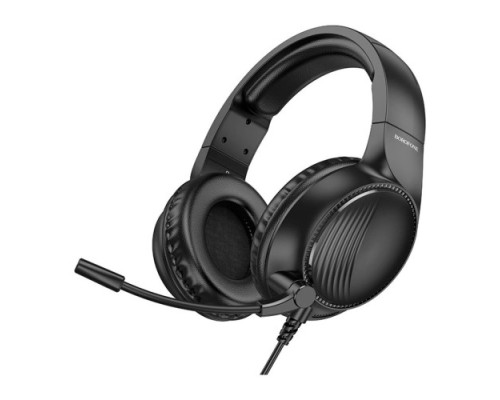 Навушники дротові BOROFONE BO109 Bountiful gaming headphones чорні mag-6941991117077139545
