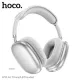 Навушники накладні HOCO W35 Air Triumph BT headset Silver mag-6942007616348145496
