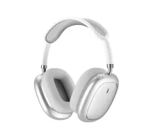 Навушники WiWU Airbuds MAX Headset TD-18 ANC Silver mag-6977703659689153660