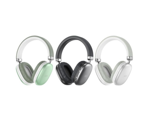 Навушники накладні XO BE45 Beiguo Headworn Bluetooth Earphones Срібні mag-692068085828660183