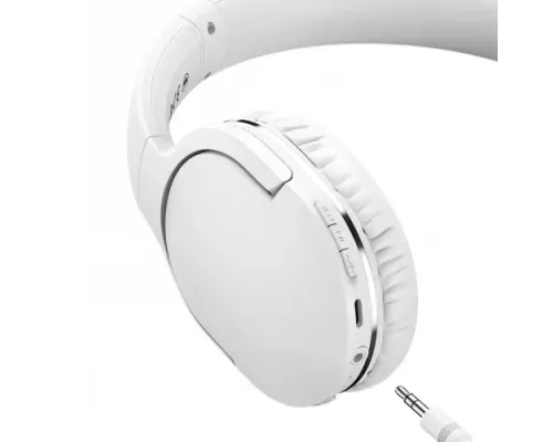 Навушники Baseus Encok Wireless headphone D02 Pro White NGTD010302 mag-6932172611699144953