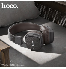Навушники накладні HOCO W56 Earl BT headphones Brown (деф. пак.) mag-2000001595800143050