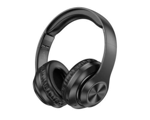 Навушники бездротові BOROFONE BO24 Gratified BT headphones чорні mag-6941991106699140893