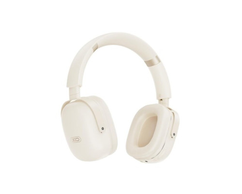 Навушники накладні XO BE42 Scarlet Metal Stand Folding Headband Bluetooth Headset Бежеві mag-6920680856527136208