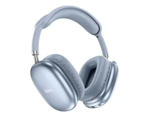 Навушники накладні HOCO W35 Max Joy BT5.3/90hours Sky Blue Деф.пак mag-2000001574317146667