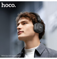 Навушники накладні HOCO W56 Earl BT headphones Black деф.пак mag-2000001602089143053