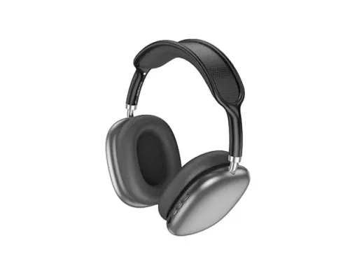 Навушники бездротові BOROFONE BO22 Elegant BT headphones Темно сірий mag-6941991101687145000
