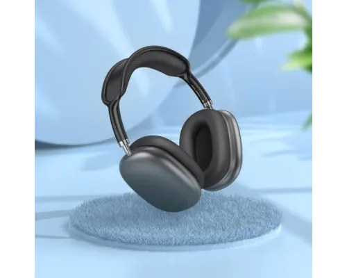 Навушники бездротові BOROFONE BO22 Elegant BT headphones Темно сірий mag-6941991101687145000