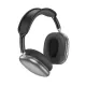 Навушники бездротові BOROFONE BO22 Elegant BT headphones Темно сірий mag-6941991101687145000