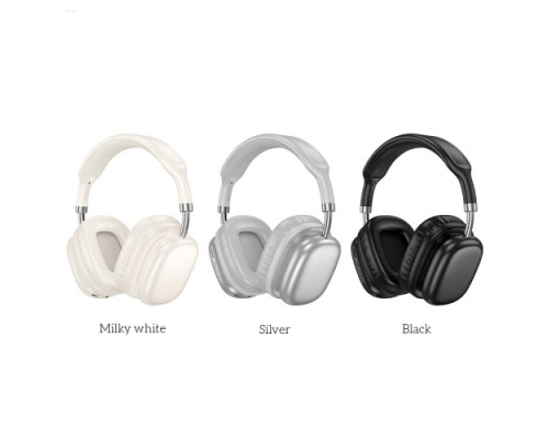 Навушники накладні HOCO W52 Wonderful BT headphones Silver mag-6942007646550141578