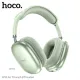 Навушники накладні HOCO W35 Air Triumph BT headset Green mag-6942007616362146158