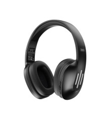 Навушники накладні XO BE39 foldable Bluetooth headset Чорні mag-6920680846573137497