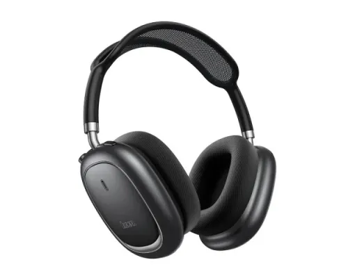 Навушники накладні HOCO W68 Calma ANC noise-canceling BT headphones Metal gray mag-6942007674003153141
