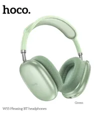 Навушники накладні HOCO W55 Pleasing BT5.4/90hours Green mag-6942007632706144421