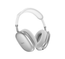 Навушники накладні HOCO W55 Plus Happiness ANC noise reduction BT headphones Silver mag-6942007638548141569