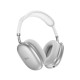 Навушники накладні HOCO W55 Plus Happiness ANC noise reduction BT headphones Silver mag-6942007638548141569