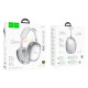 Навушники накладні HOCO W55 Plus Happiness ANC noise reduction BT headphones Silver mag-6942007638548141569