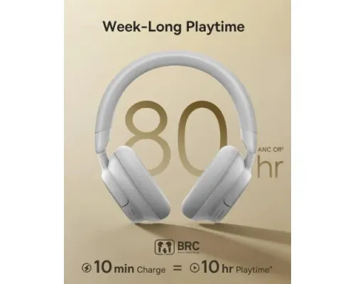 Навушники Baseus Bowie MH1 Wireless Noise Cancelling Headphones Grey A0203905 mag-6942521200726154217