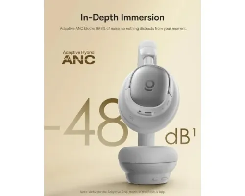 Навушники Baseus Bowie MH1 Wireless Noise Cancelling Headphones Grey A0203905 mag-6942521200726154217