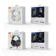 Навушники накладні XO GE10 Colorful RGB Gaming Headset with Microphone White mag-6975837589353153858
