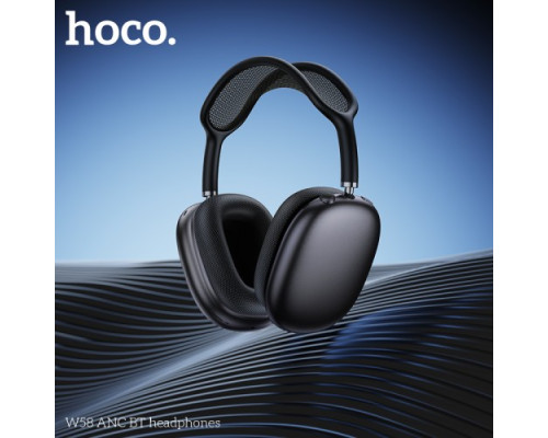 Навушники накладні HOCO W58 ANC BT headphones deep space gray mag-6942007640657142608