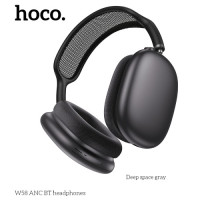 Навушники накладні HOCO W58 ANC BT headphones deep space gray mag-6942007640657142608