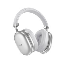 Навушники накладні HOCO W35 Max Auspicious ANC noise reduction BT5.4/90hours Silver mag-6942007631297137266