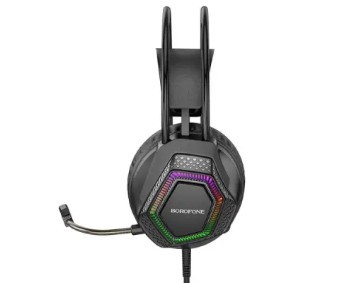 Навушники дротові BOROFONE BO105 Thunder gaming headphones with mic чорні mag-6974443389227151620