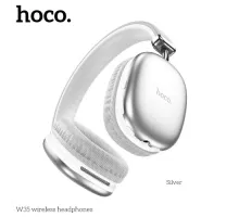 Навушники накладні HOCO W35 wireless headphones BT5.3 Silver mag-6931474766250150966