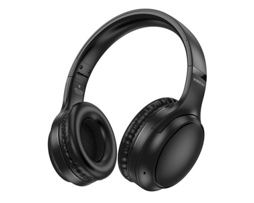 Навушники бездротові BOROFONE BO29 Fascinador BT headphones чорні mag-6941991116032140899