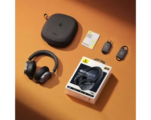 Навушники Baseus by BOSE Inspire XH1 Wireless Noise Cancelling Headphones Black A00085701123-0 mag-6932172693039154209