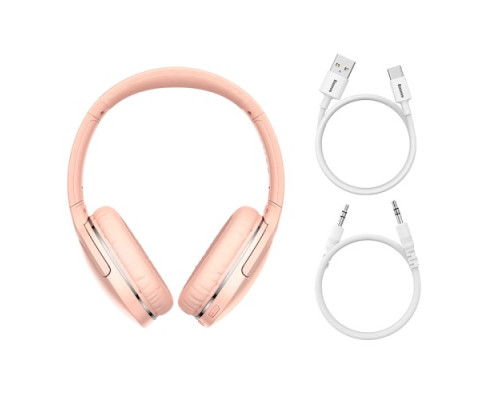 Навушники Baseus Encok Wireless headphone D02 Pro Pink NGTD010304 mag-693217261171254409