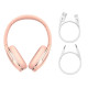 Навушники Baseus Encok Wireless headphone D02 Pro Pink NGTD010304 mag-693217261171254409