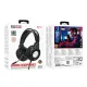 Навушники ігрові дротові BOROFONE BO112 Wave gaming headphones чорні mag-6941991124648146060