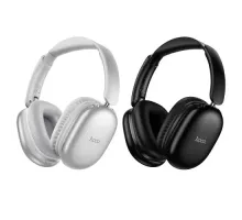Навушники накладні HOCO W73 Graceful BT headphones Silver mag-6942007674874153144