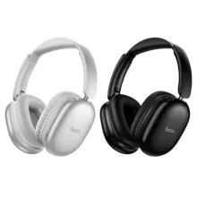 Навушники накладні HOCO W73 Graceful BT headphones Silver mag-6942007674874153144