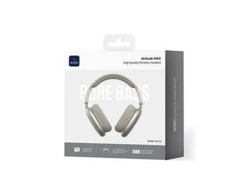 Навушники WiWU Airbuds MAX Headset TD-13 Gold mag-6977703659603153656